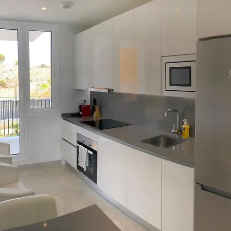 Luxury Secure Chic-hideaway In With Sun-drenched Terrace, & Gym Apartment La Cala De Mijas